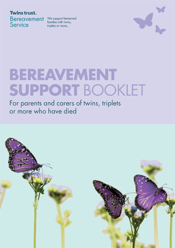 Bereavement Support booklet front cover image