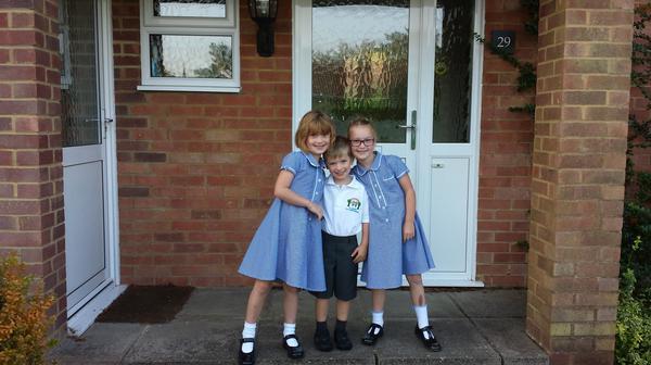 First day of school for children
