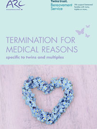 Termination for Medical Reasons booklet front cover