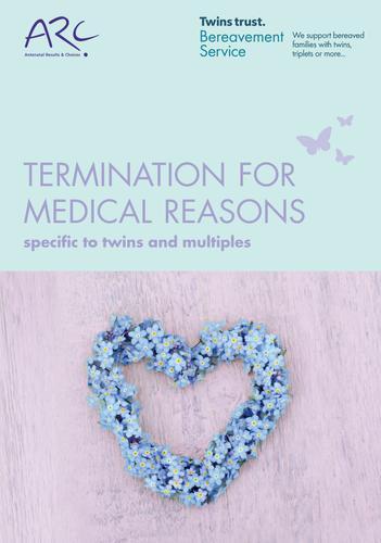 Termination for Medical Reasons booklet front cover