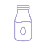 Icon of a milk bottle